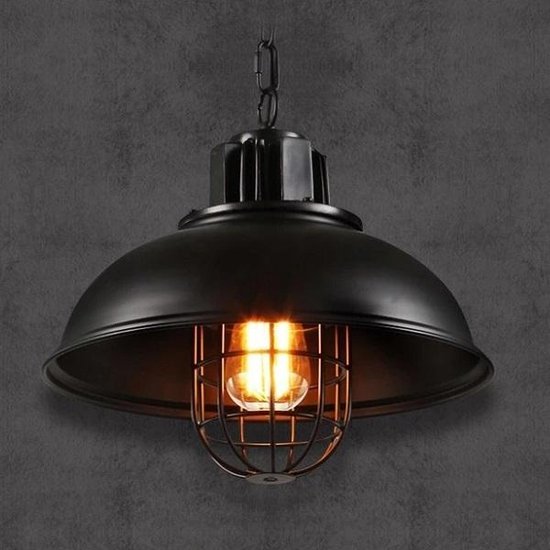 Stoere Robuuste Retro Industriële Hanglamp | Vintage Metalen Bar Café Style  Hang Lamp... | bol.com