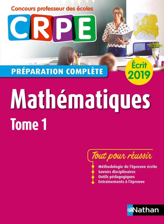 Mathématiques - Tome 1 - Ecrit 2019 - Préparation complèt ... - cover