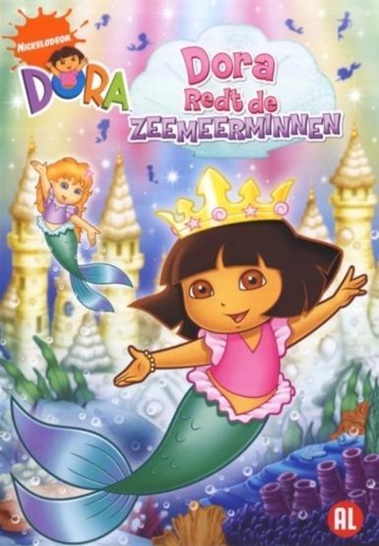 Cover van de film 'Dora The Explorer - Dora Redt De Zeemeerminnen'