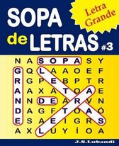 Sopa de Letras: Letra Grande- SOPA de LETRAS #3 (Letra Grande)