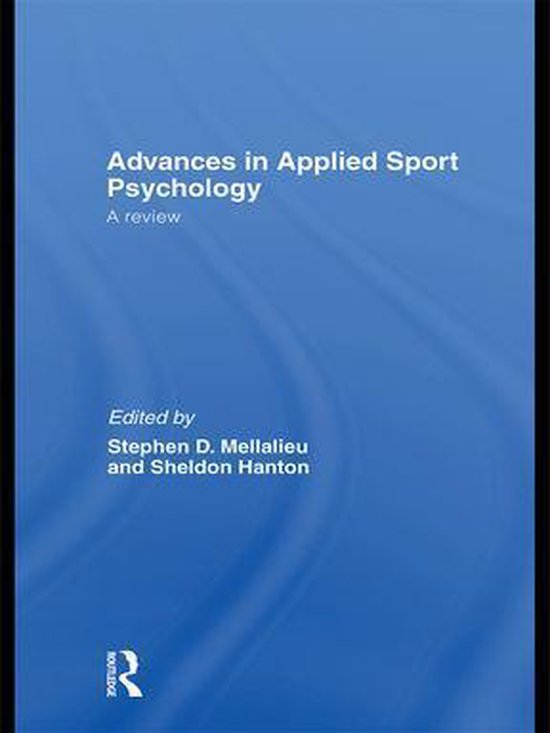 Advances in Applied Sport Psychology - cover
