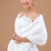 Schitterende Omslagdoek / Sjaal | Bruid - Bruidsmeid - Bruidsmeisje | Cape - Stola - Omslagdoek | Feest - Gelegenheid - Bruiloft - Kerst - Gala - Communie - |