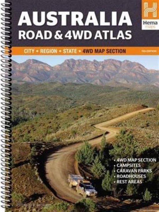 Shuraba Arabische Sarabo natuurpark Australia Road & 4WD Atlas, Hema Maps | 9781865009780 | Boeken | bol.com