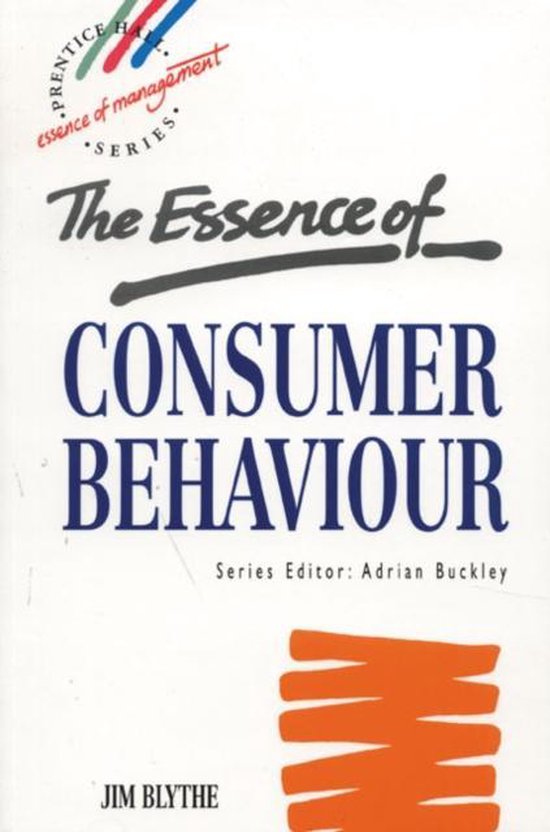 Essence Consumer Behaviour - cover