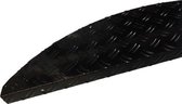 Aluminium trapmat zwart set 15 stuks