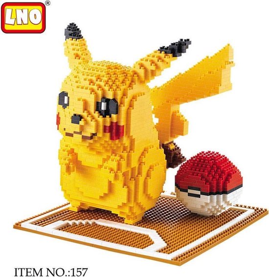 nanoblocks pikachu