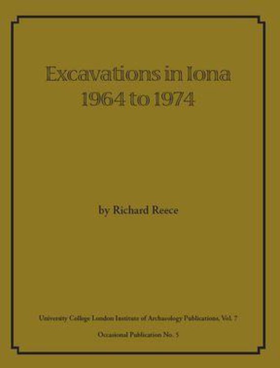 UCL Institute of Archaeology Publications - Excavations in I ... - cover