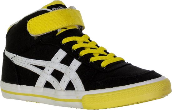 Asics Aaron MT (PS) sneakers Junior Sportschoenen - Maat 33.5 - Unisex -  zwart/wit/geel | bol.com