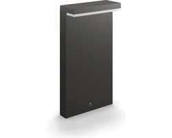 Philips Bustan sokkellamp voor buiten - antraciet - klein