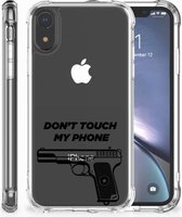 Anti Shock Hoesje iPhoneXr Pistol DTMP