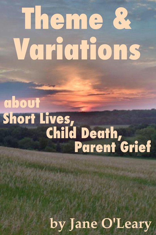 Theme and Variations about Short Lives, Child Death, Parent  ... - cover