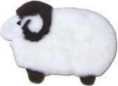 Kleed voor kinderkamer| Speelkleed schaap - van schapenvacht- kleed voor babykamer 60x82 cm