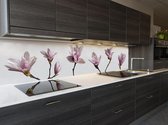 keuken achterwand: "Magnolia Delight" 305 x70 cm