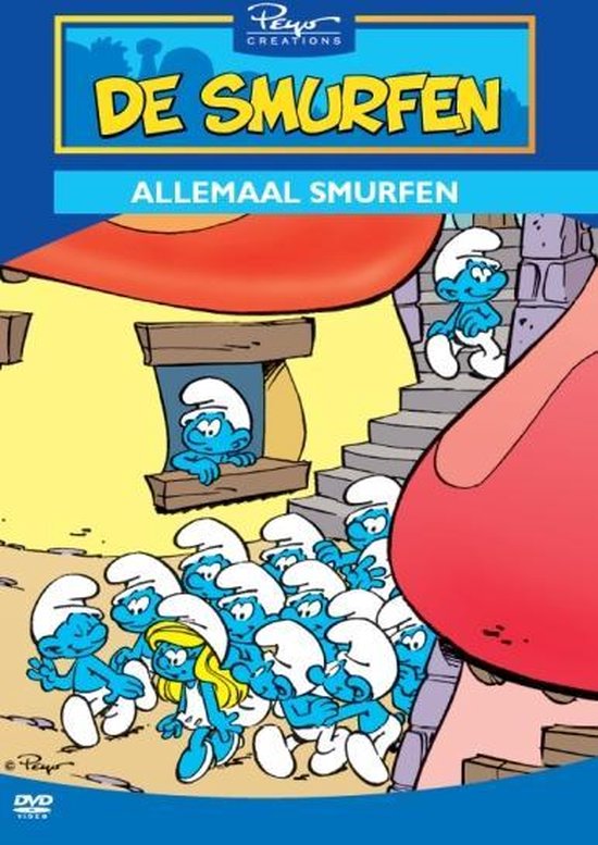Cover van de film 'Smurfen - Allemaal Smurfen'