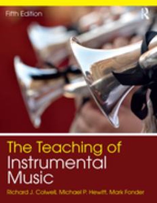 The Teaching of Instrumental Music - cover