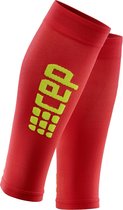 CEP Ultralight Calf Sleeves Rood / Groen