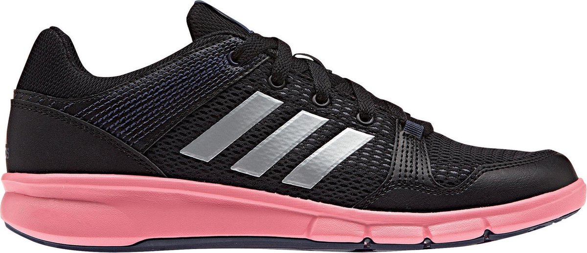adidas Niraya - Sneakers - Dames - Maat 40 - zwart;wit;roze | bol.com