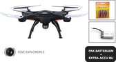 Drone -SYMA X5SC HD CAMERA + extra accu en pak batterijen (black)