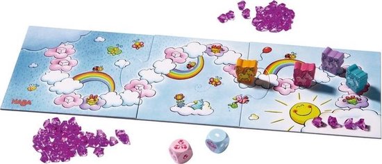Thumbnail van een extra afbeelding van het spel Haba Kinderspel Einhorn Glitzerglück- Der Wolkenschatz (du)