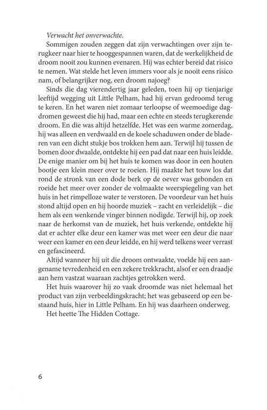 Pagina met tekst uit het boek 'Een huis vol vrienden'.