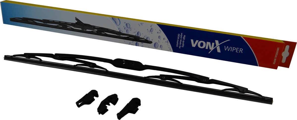 Ruitenwisser VX 55 cm - standaard ruitenwisser voor de meest voorkomende voertuigen. Merk VONXWIPER – foto 3