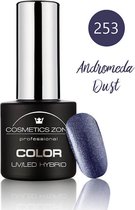 Cosmetics Zone UV/LED Hybrid Gel Nagellak 7ml. Andromeda Dust 253