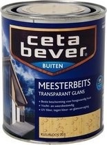 CetaBever Meesterbeits UV - Transparant Glans 3 Blank 750 ml
