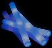 LED Foam sticks, lichtstaaf, lichtbuis, blauw - 200 stuks