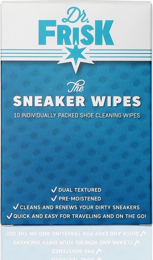 Dr.FrisK 10-Pack Sneaker Cleaning Wipes / Sneaker Schoonmaakdoekjes