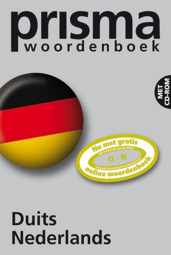 Cover van het boek 'Prisma woordenboek Duits-Nederlands + CD-ROM'