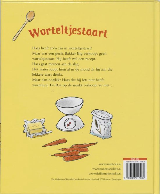 Worteltjestaart, Annemarie Bon | 9789026917080 | Boeken | bol.com