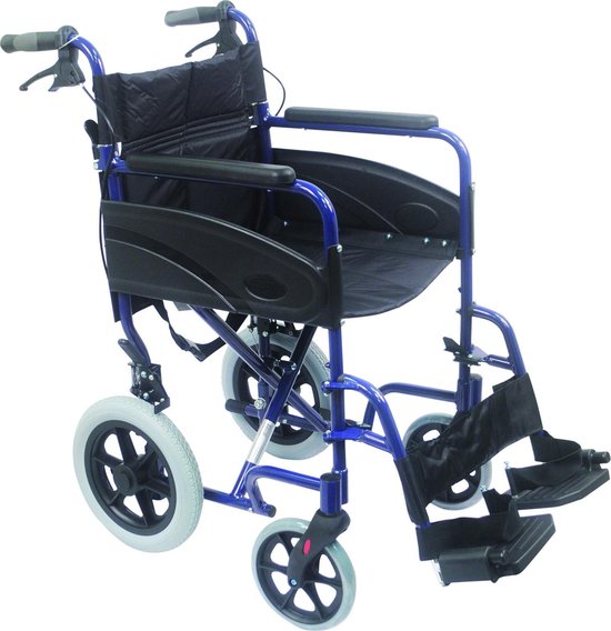 Aidapt transport rolstoel opvouwbaar - 8.5kg