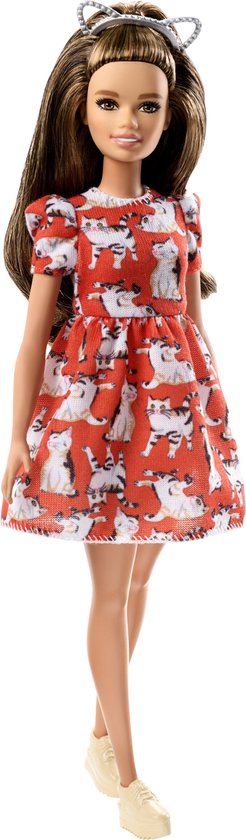 Barbie Fashionistas - Kitty Dress - Petite | bol