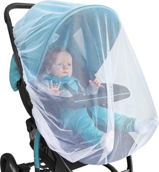 Baby Klamboe voor Kinderwagen, Buggy, Autostoel en Pack N Play | bol.com