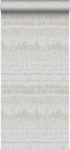 Origin Wallcoverings behangpapier dierenhuid taupe - 346650 - 53 cm x 10,05 m