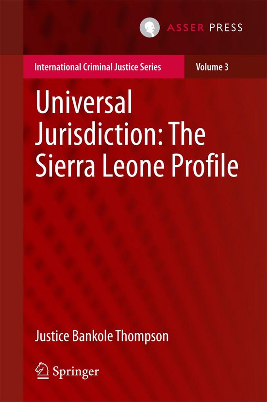 International Criminal Justice Series 3 - Universal Jurisdic ... - cover