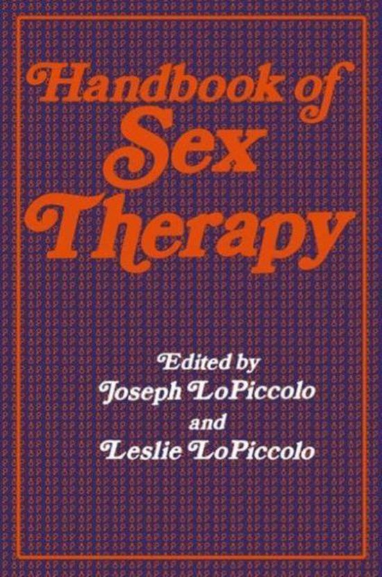 Handbook of Sex Therapy - cover