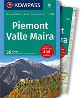 KOMPASS Wanderführer 5756 Piemont - Valle Maira Wandelgids