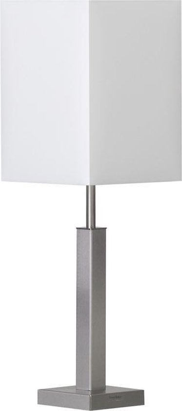 Bony Design tafellamp rvs met witte kap (6216-00) | bol.com