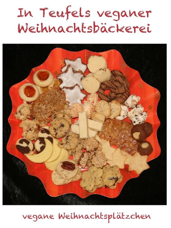 In Teufels veganer Weihnachtsbäckerei - cover