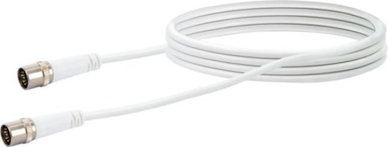 Schwaiger Premium antenne-aansluitkabel 110 dB met ferrietkern, 1,5 m, transparant, IEC-stekker > IEC-bus, 4-voudige afscherming, 75 Ohm, digitaal, HDTV, DVB-C/DVB-T2 Schwaiger Premium antenne-aansluitkabel 110 dB met ferrietkern, 1,5 m, transparant, IEC-stekker > IEC-bus, 4-voudige afscherming, 75 Ohm, digitaal, HDTV, DVB-C/DVB-T2