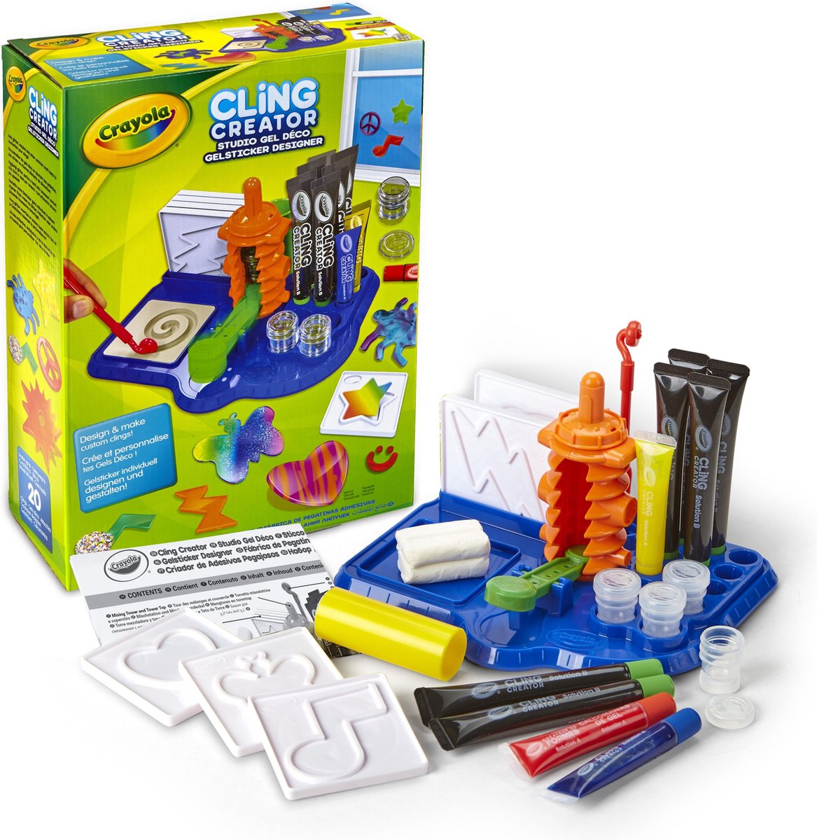 Crayola Cling Creator - Designer Gelsticker