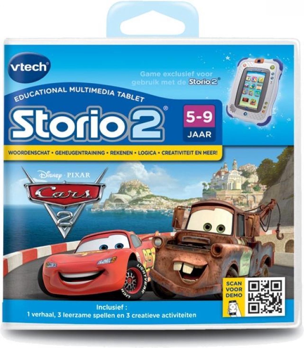 VTech Storio Disney's Cars 2 - Jeu | bol.com