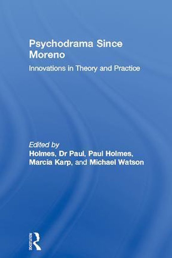 Psychodrama Since Moreno - cover