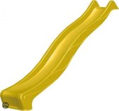 Intergard Glijbaan geel 300cm voor houten speeltoestellen geel 1,50m platvorm
