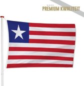 Liberiaanse Vlag Liberia 200x300cm - Kwaliteitsvlag - Geschikt voor buiten