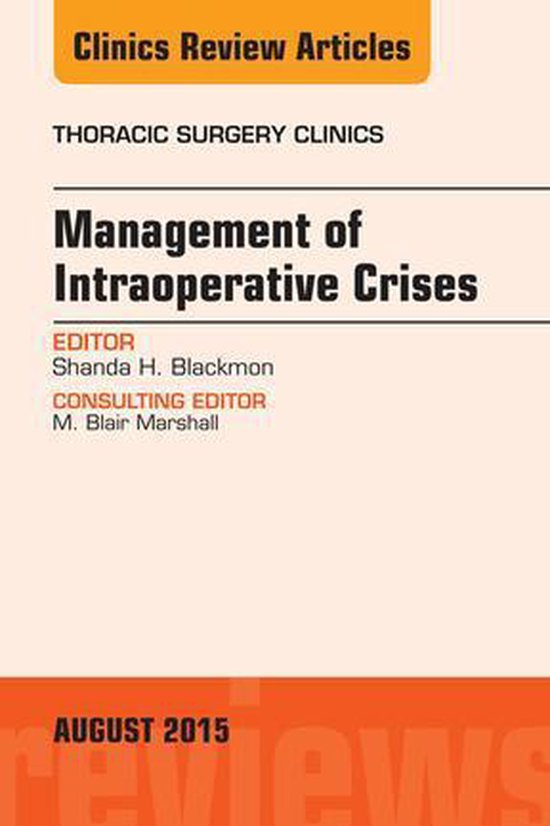 The Clinics: Surgery Volume 25-3 - Management of Intra-opera ... - cover