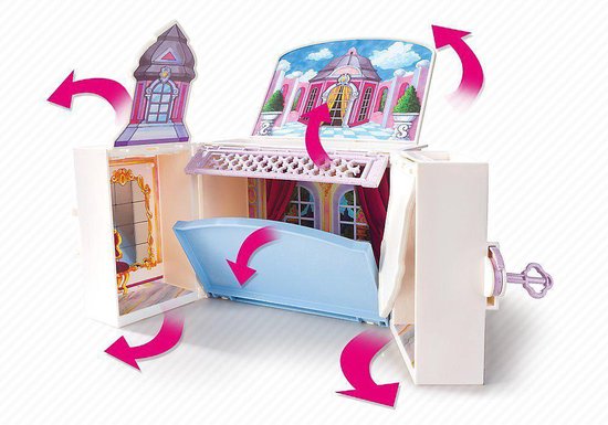 PLAYMOBIL Speelbox Prinsessenprieel - 5419 | bol.com