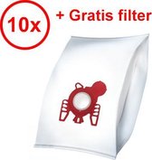 Miele FJM filterplus 3-D stofzuigerzak (10 stuks + gratis filter) High performance Huismerk