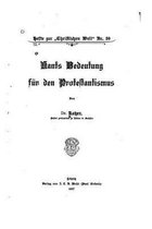 Kants Bedeutung fur den Protestantismus